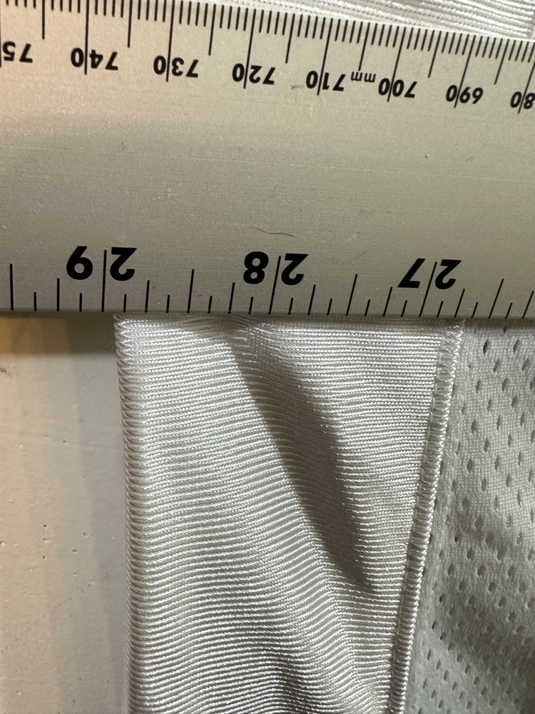 Mitchell & Ness Throwback New York Jets Klecko 1984 Sz 54 White Football  #73 - Picture 12 of 13